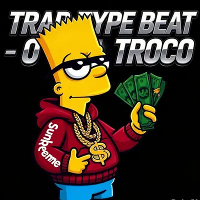Capa do beat Trap Type Beat O Troco